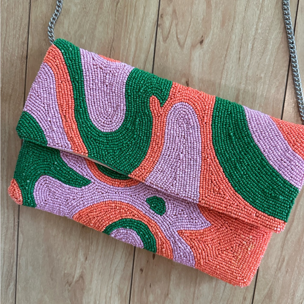 Shirdee beaded crossbody bag